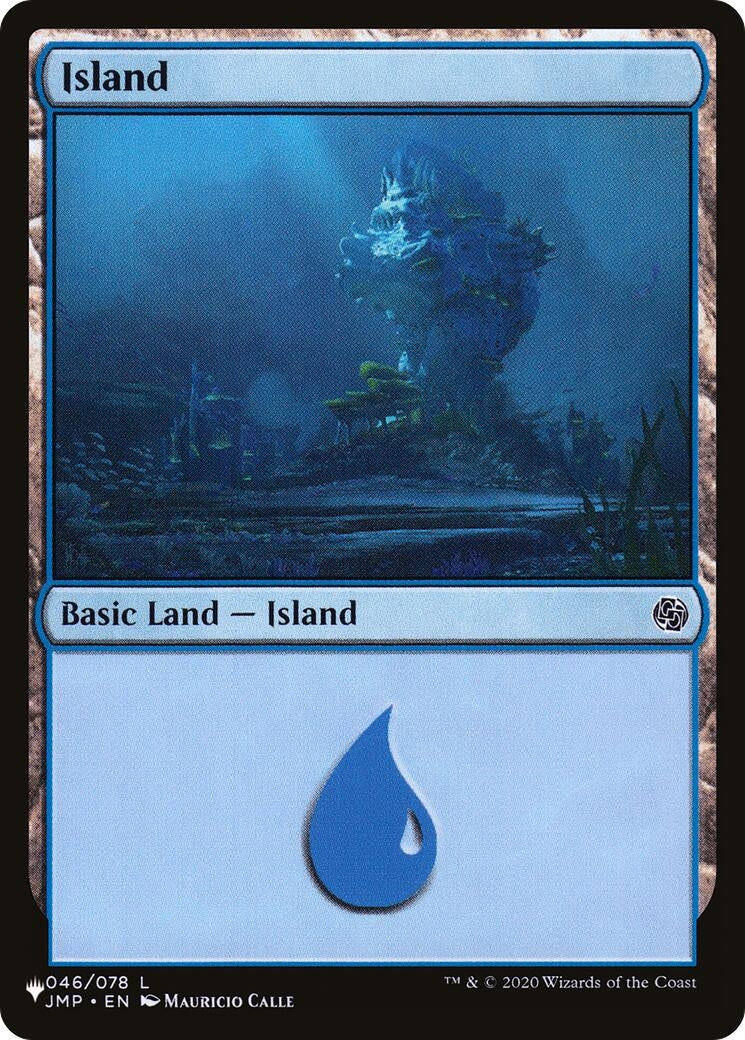 Image for Island (046) (JMP) (046/078) [The List Reprints] - Magic: The Gathering