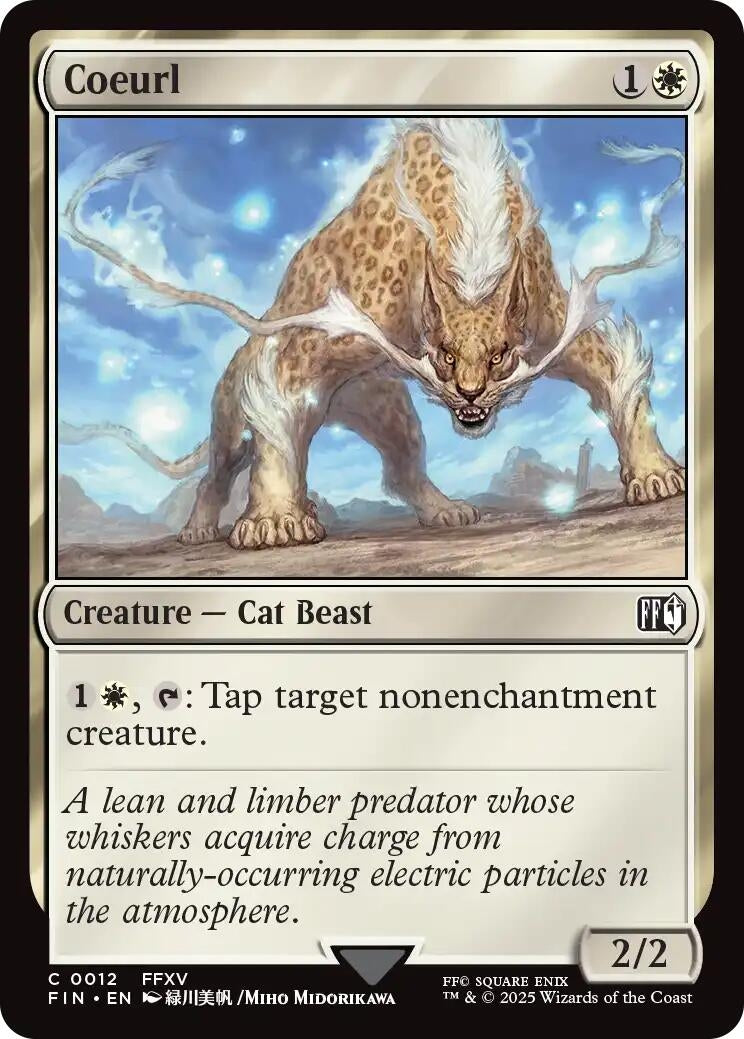 Image for Coeurl (12) [FINAL FANTASY] - Magic: The Gathering