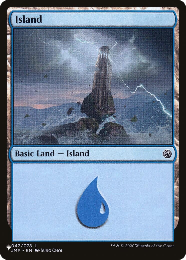 Image for Island (047) (JMP) (047/078) [The List Reprints] - Magic: The Gathering