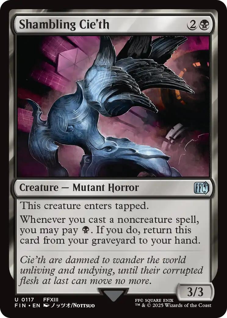 Image for Shambling Cie'th (117) [FINAL FANTASY] - Magic: The Gathering