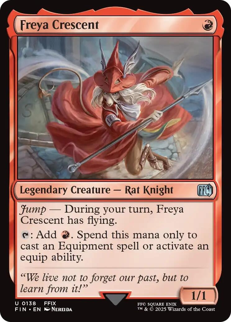 Image for Freya Crescent (138) [FINAL FANTASY] - Magic: The Gathering