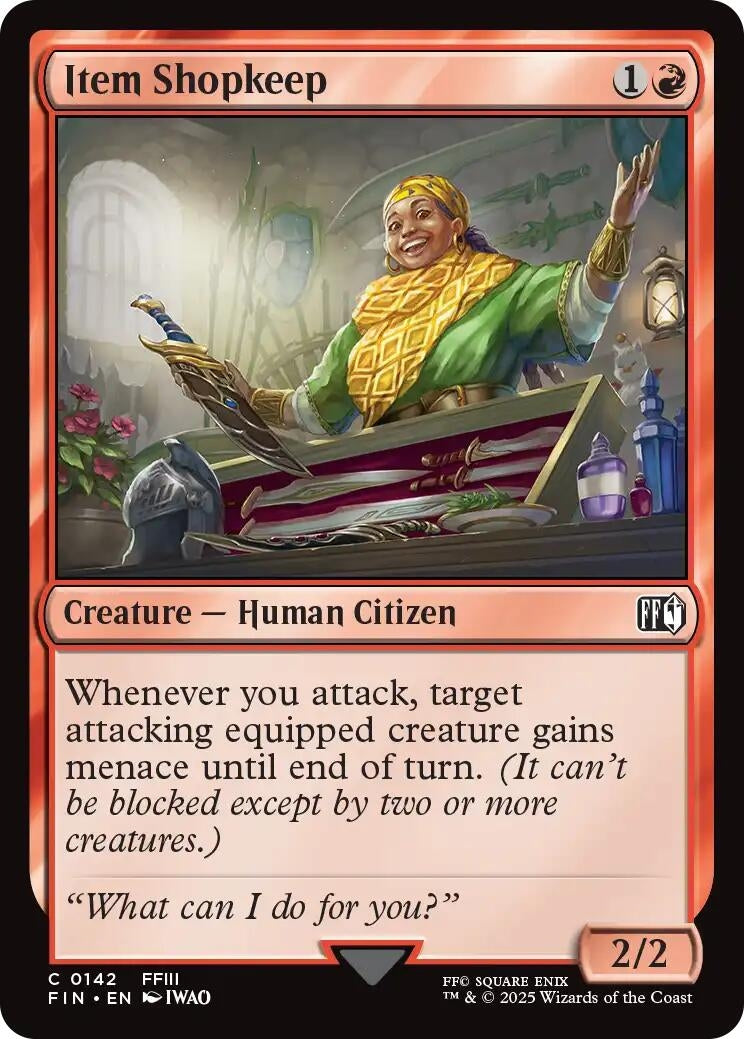 Image for Item Shopkeep (142) [FINAL FANTASY] - Magic: The Gathering