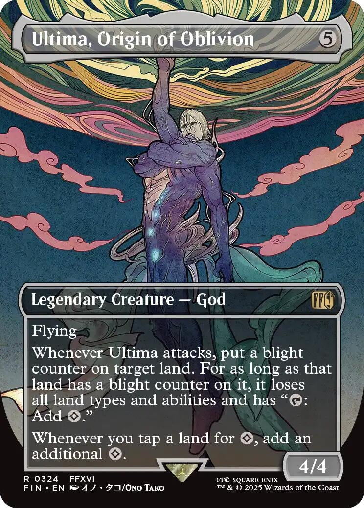 Image for Ultima, Origin of Oblivion (Borderless) (324) [FINAL FANTASY] - Magic: The Gathering