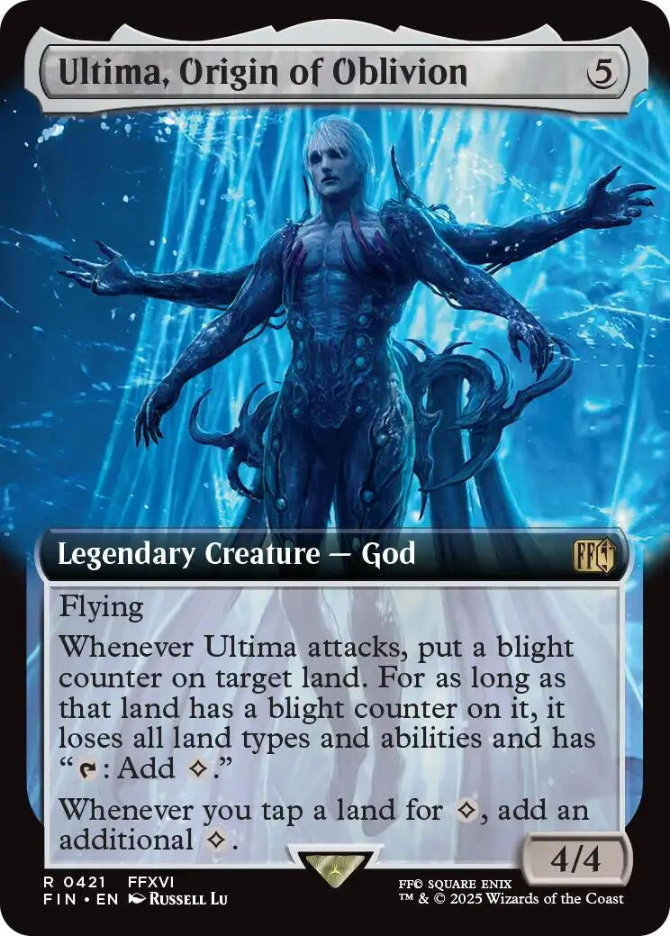 Image for Ultima, Origin of Oblivion (Extended Art) (421) [FINAL FANTASY] - Magic: The Gathering