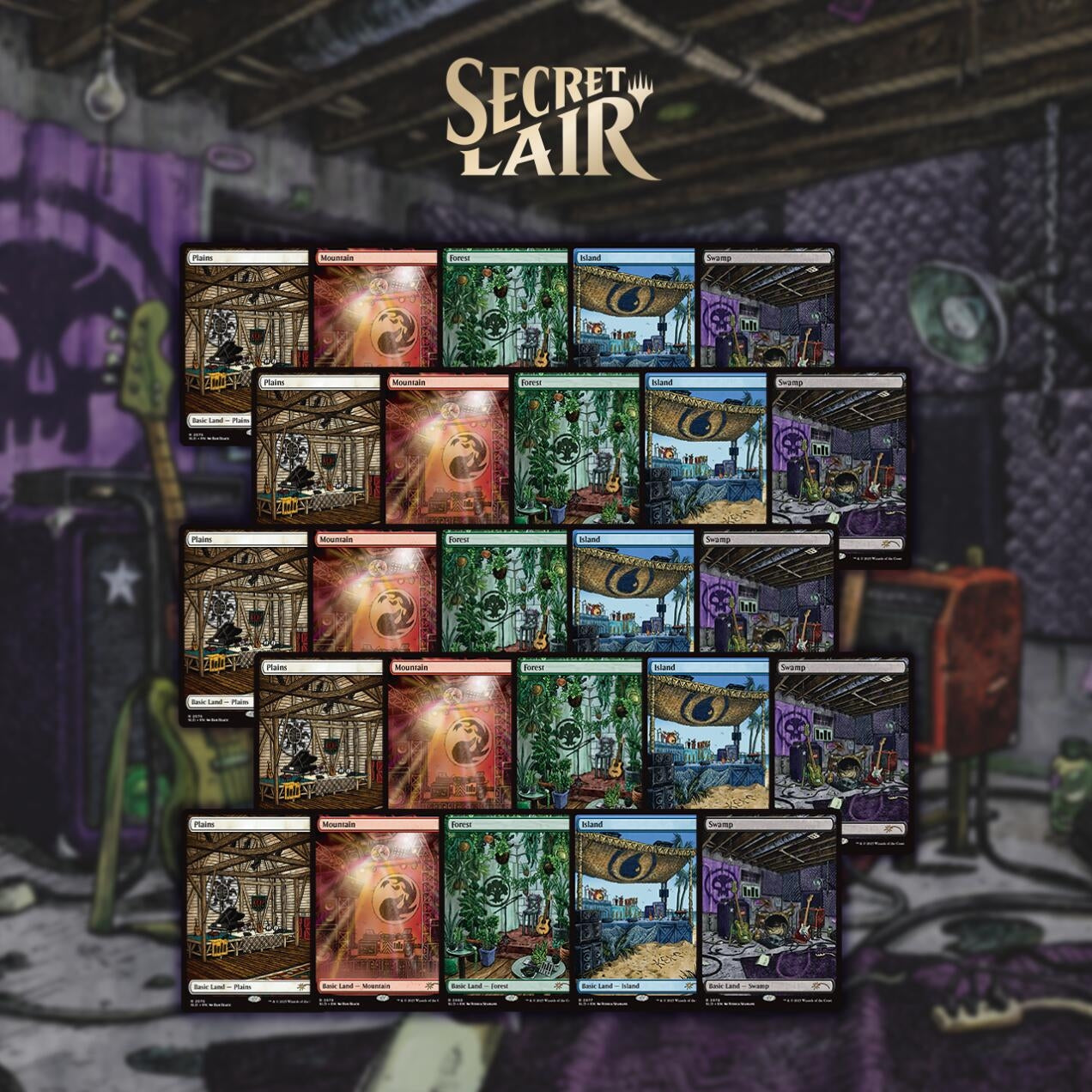 Image for Secret Lair Drop: KEXP: Where the Music Matters - Non-Foil Bundle - Magic: The Gathering