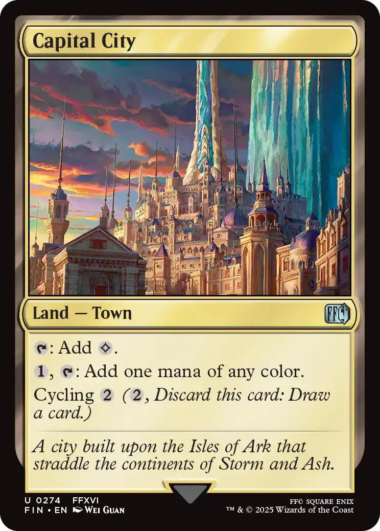 Image for Capital City (274) [FINAL FANTASY] - Magic: The Gathering