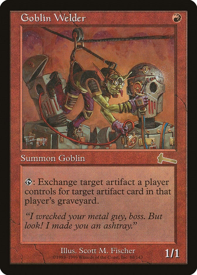 Image for Goblin Welder (80) [Urza's Legacy] - Magic: The Gathering