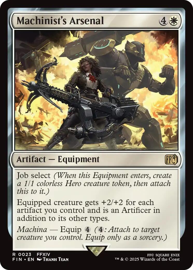 Image for Machinist's Arsenal (23) [FINAL FANTASY] - Magic: The Gathering