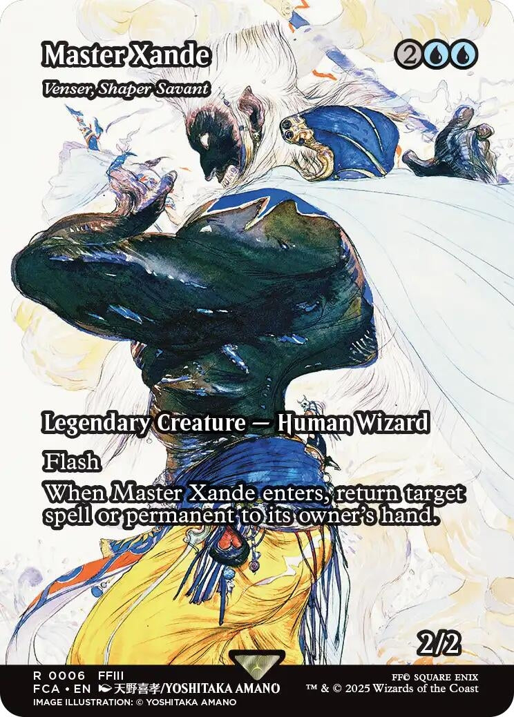 Image for Master Xande - Venser, Shaper Savant (Showcase) (6) [FINAL FANTASY: Through the Ages] - Magic: The Gathering