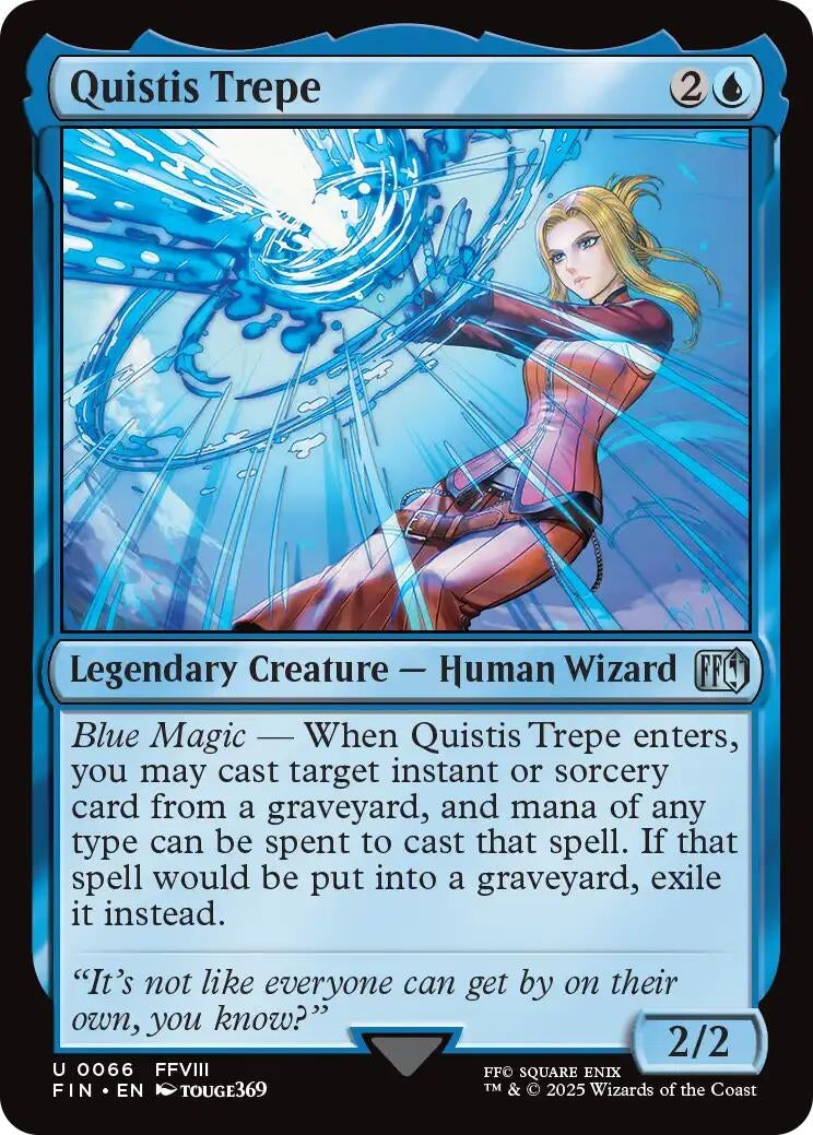 Image for Quistis Trepe (66) [FINAL FANTASY] - Magic: The Gathering