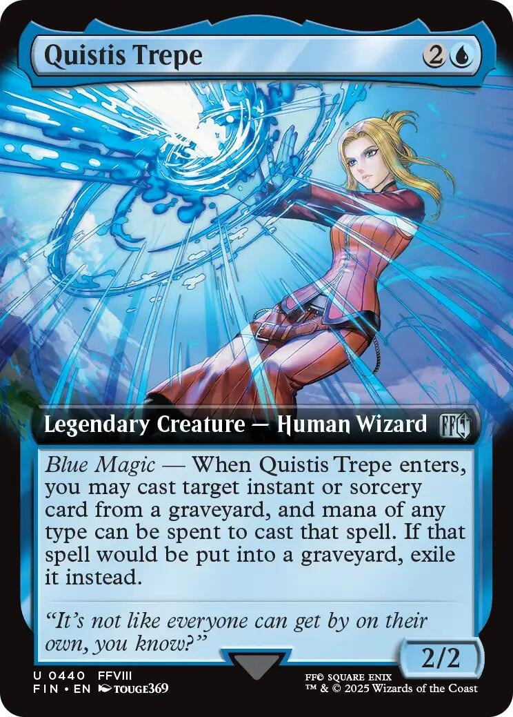 Image for Quistis Trepe (Extended Art) (440) [FINAL FANTASY] - Magic: The Gathering
