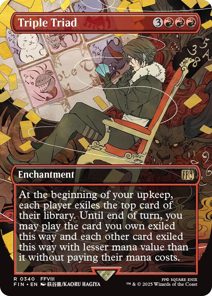 Image for Triple Triad (Borderless) (340) [FINAL FANTASY] - Magic: The Gathering