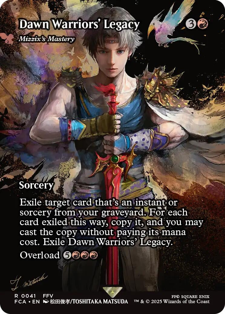 Image for Dawn Warriors' Legacy - Mizzix's Mastery (Showcase) (41) [FINAL FANTASY: Through the Ages] - Magic: The Gathering