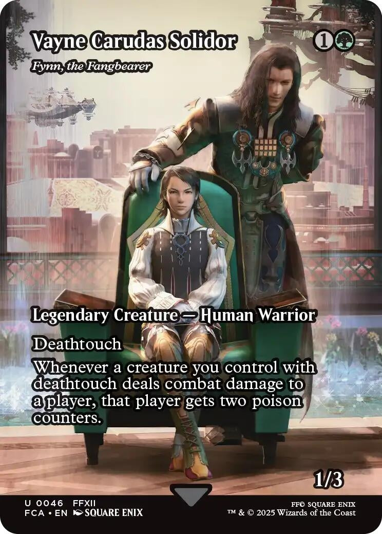 Image for Vayne Carudas Solidor - Fynn, the Fangbearer (Showcase) (46) [FINAL FANTASY: Through the Ages] - Magic: The Gathering