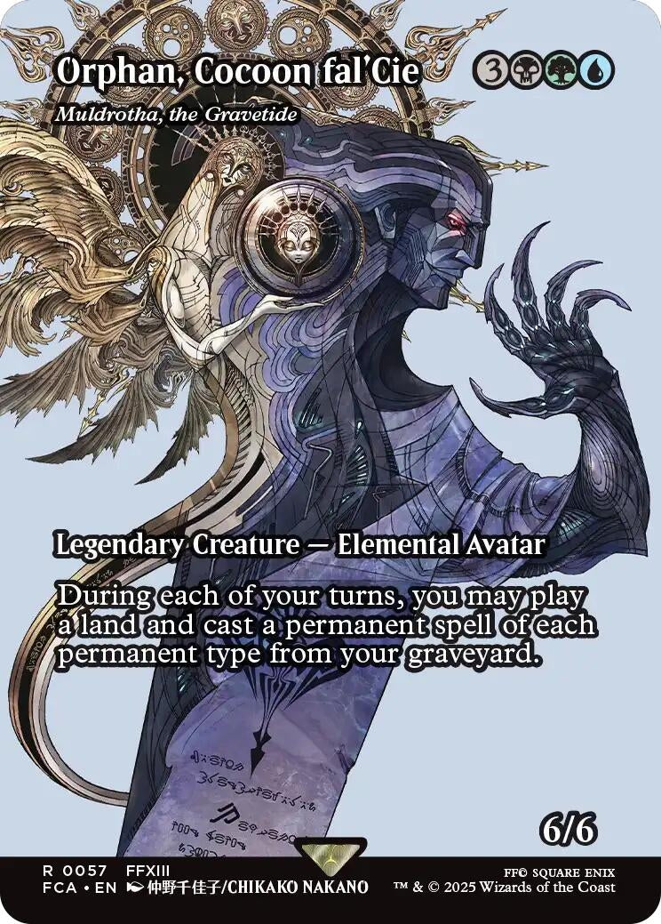 Image for Orphan, Cocoon fal'Cie - Muldrotha, the Gravetide (Showcase) (57) [FINAL FANTASY: Through the Ages] - Magic: The Gathering