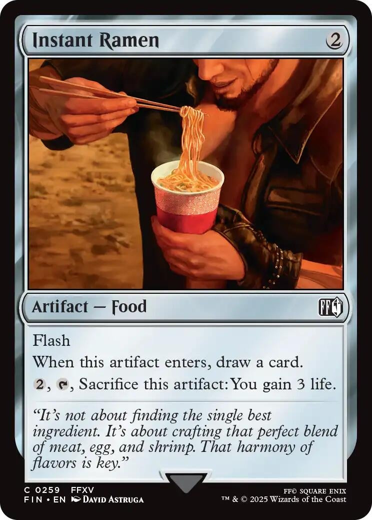 Image for Instant Ramen (259) [FINAL FANTASY] - Magic: The Gathering
