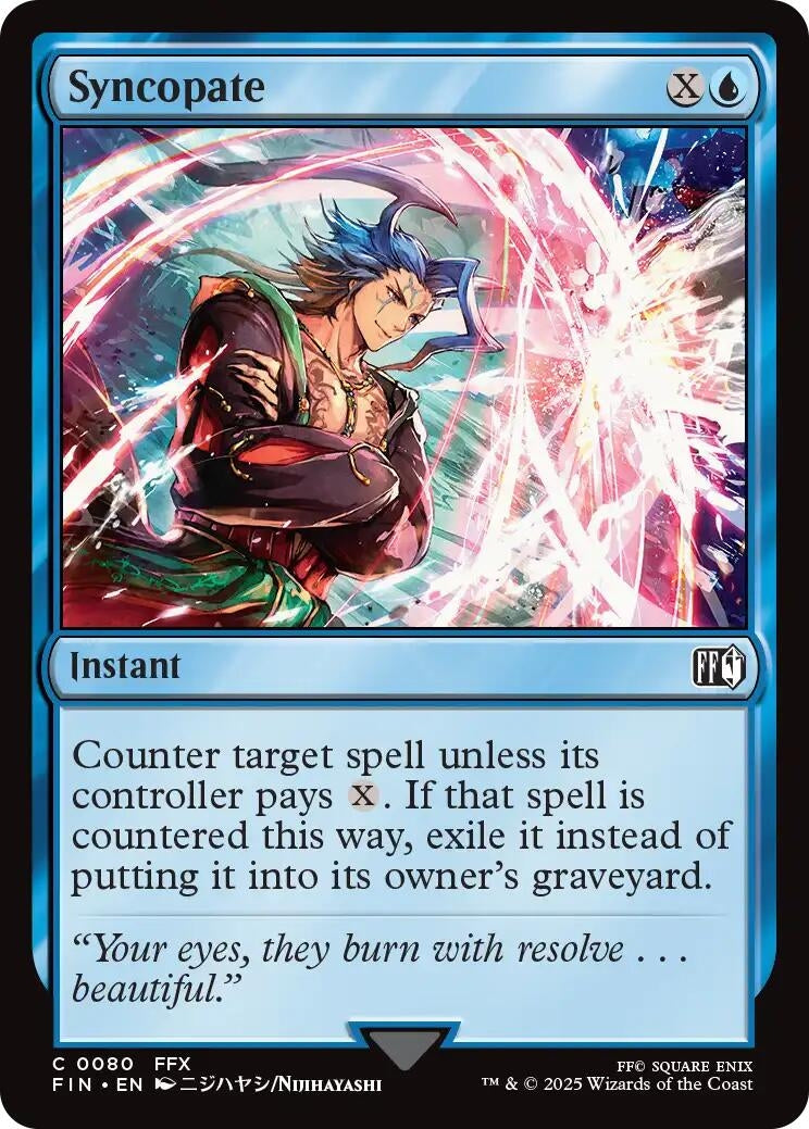 Image for Syncopate (80) [FINAL FANTASY] - Magic: The Gathering