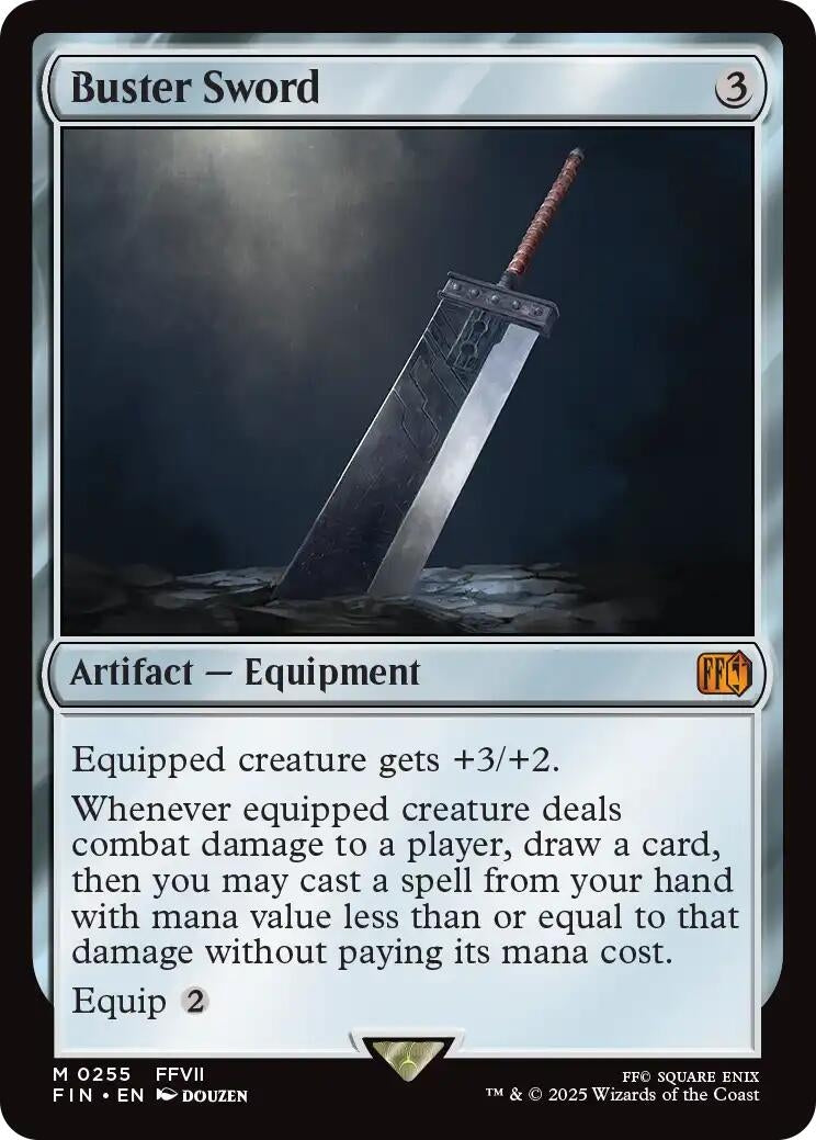 Image for Buster Sword (255) [FINAL FANTASY] - Magic: The Gathering
