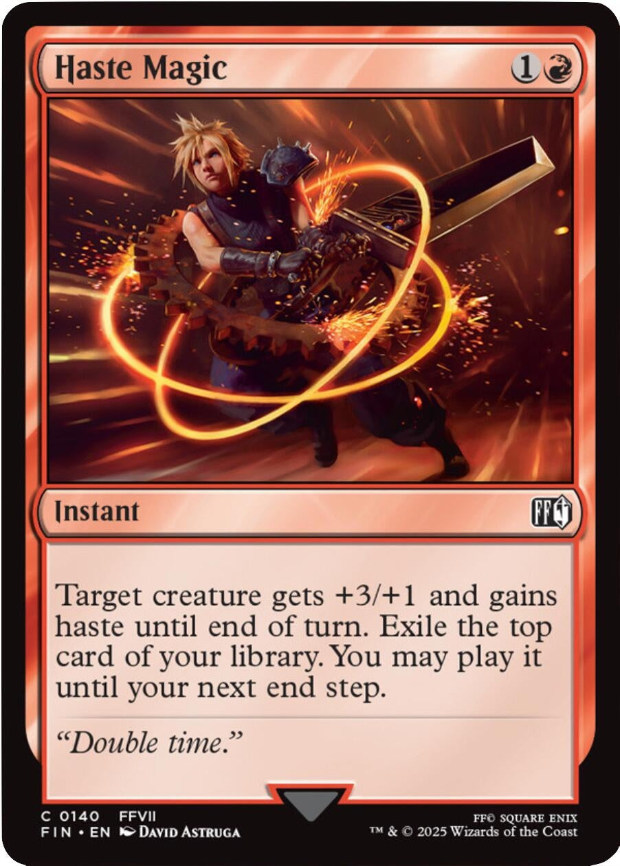 Image for Haste Magic (140) [FINAL FANTASY] - Magic: The Gathering