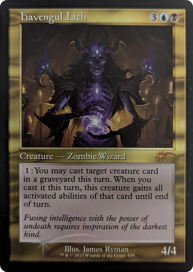 Image for Havengul Lich (Retro Frame) (859) [Secret Lair Drop Series] - Magic: The Gathering