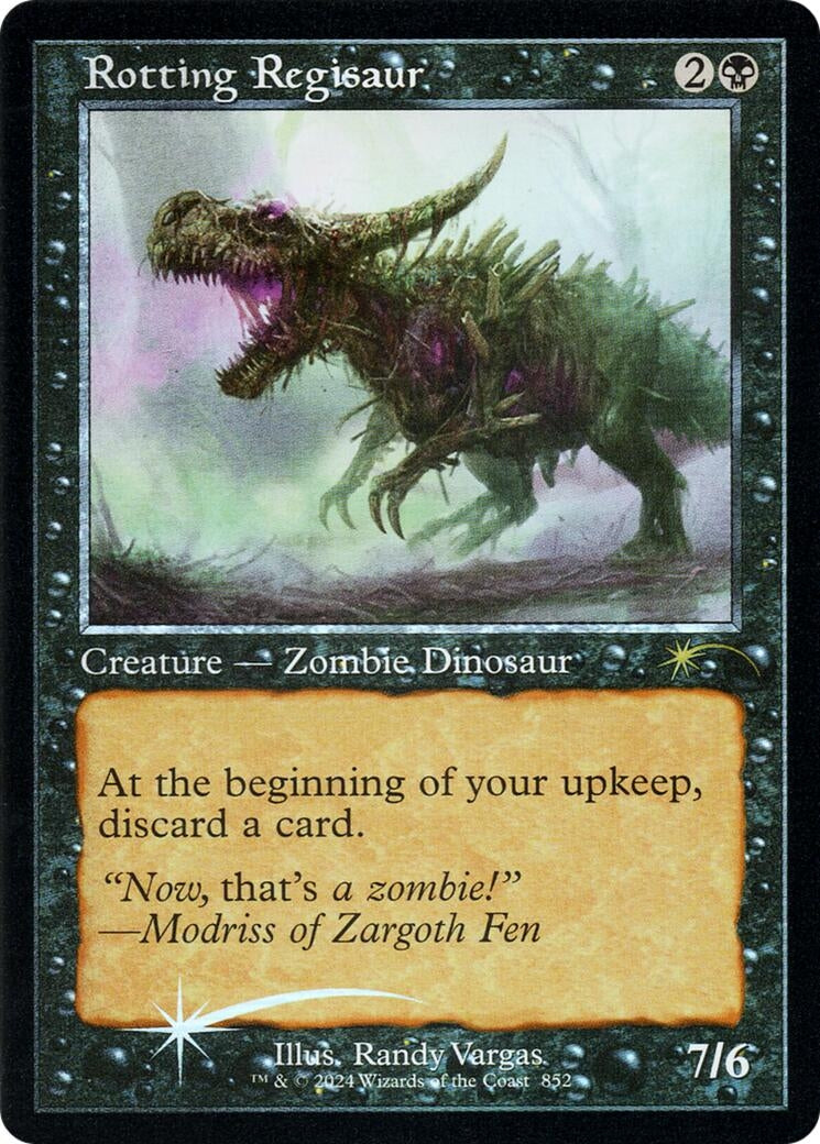 Image for Rotting Regisaur (Retro Frame) (852) [Secret Lair Drop Series] - Magic: The Gathering