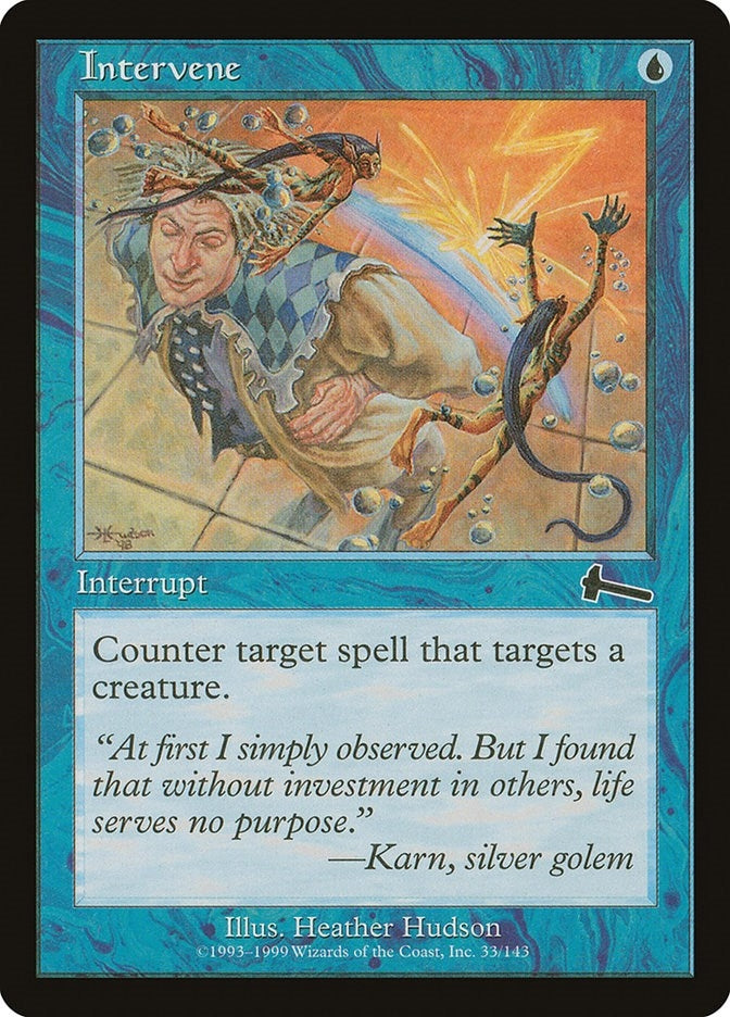 Image for Intervene (33) [Urza's Legacy] - Magic: The Gathering