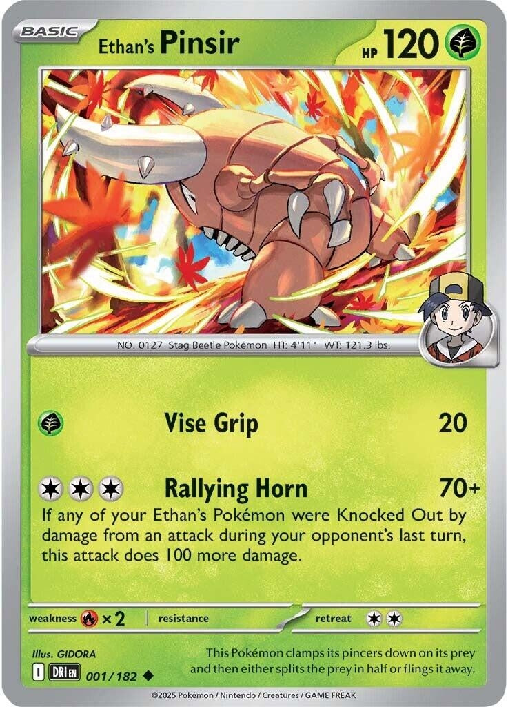 Image for Ethan's Pinsir (001/182) [SV10: Destined Rivals] - Pokemon