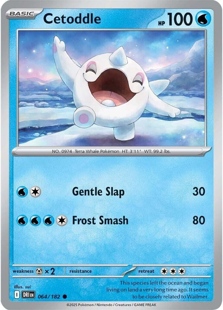 Image for Cetoddle (064/182) [SV10: Destined Rivals] - Pokemon