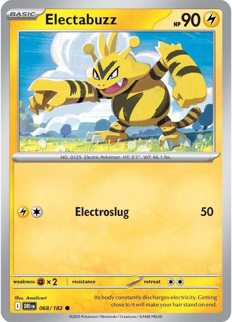 Image for Electabuzz (068/182) [SV10: Destined Rivals] - Pokemon