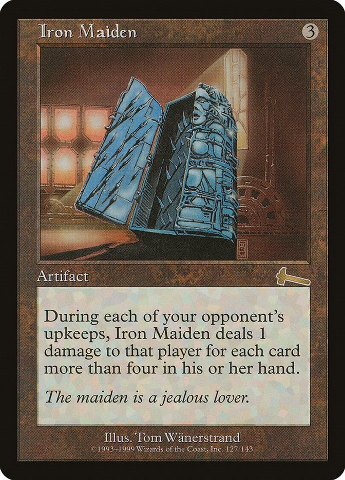 Image for Iron Maiden (127) [Urza's Legacy] - Magic: The Gathering