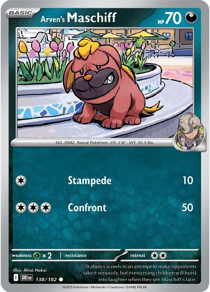 Image for Arven's Maschiff (138/182) [SV10: Destined Rivals] - Pokemon