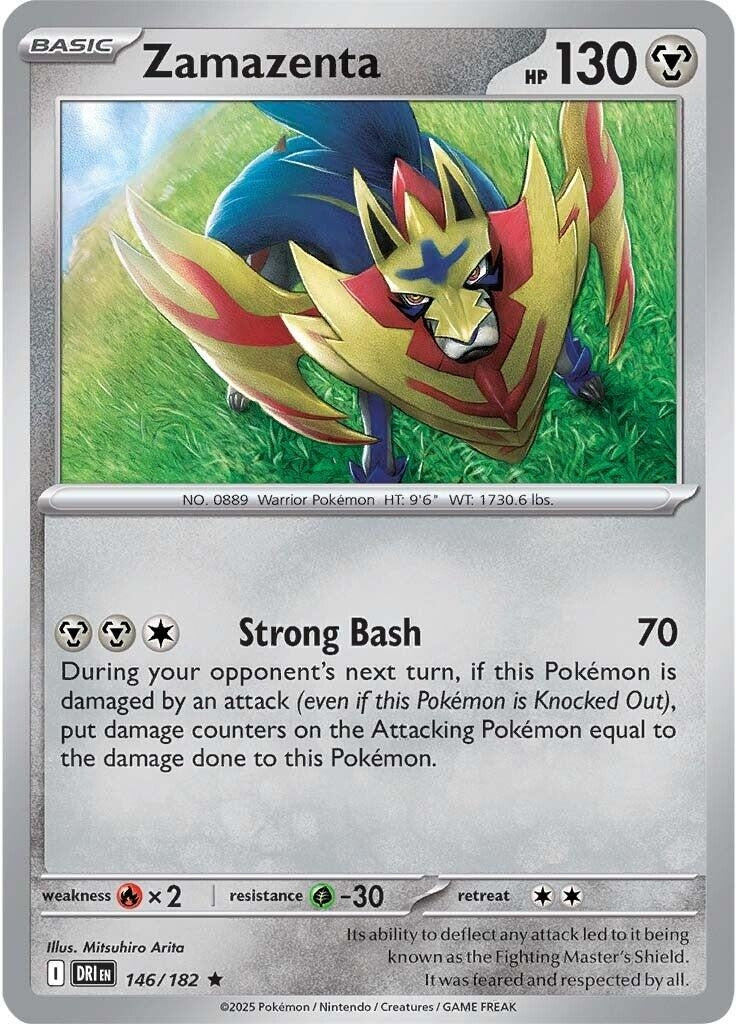 Image for Zamazenta (146/182) [SV10: Destined Rivals] - Pokemon