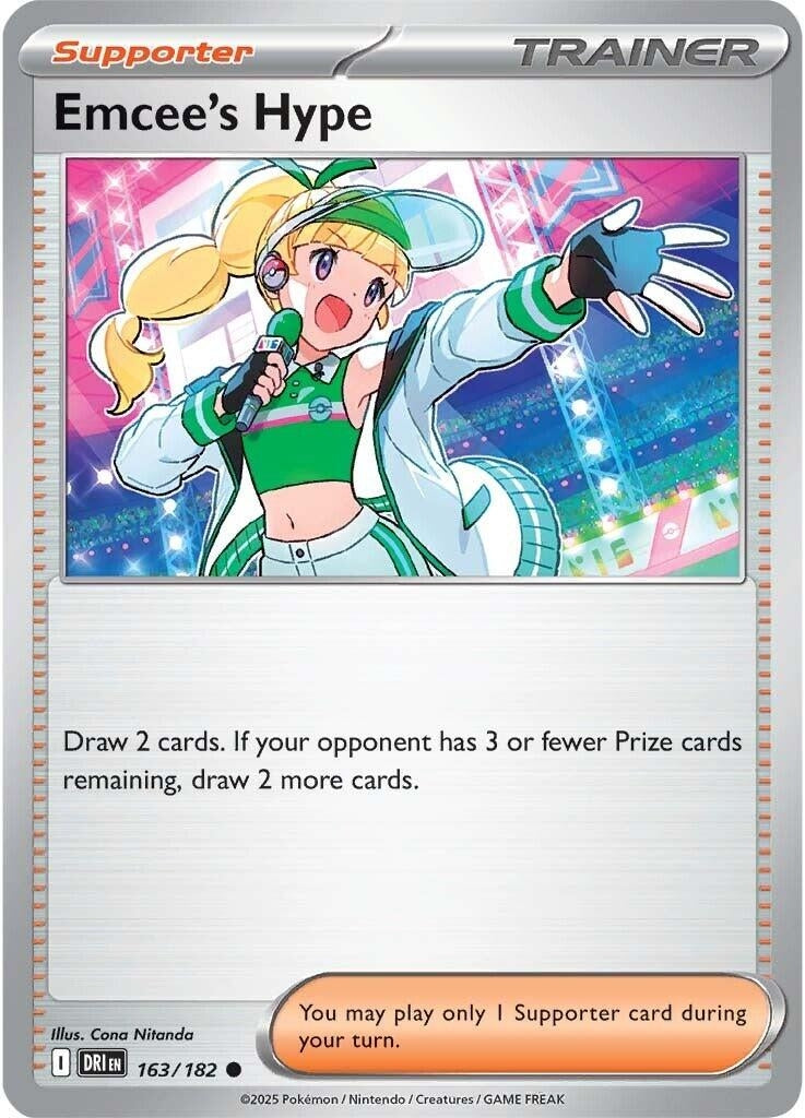 Emcee's Hype (163/182) [SV10: Destined Rivals]