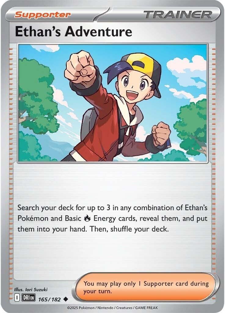 Image for Ethan's Adventure (165/182) [SV10: Destined Rivals] - Pokemon