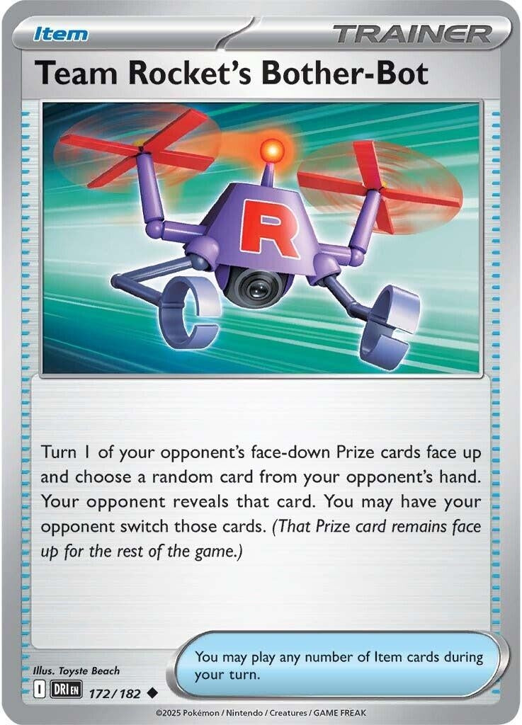 Image for Team Rocket's Bother-Bot (172/182) [SV10: Destined Rivals] - Pokemon