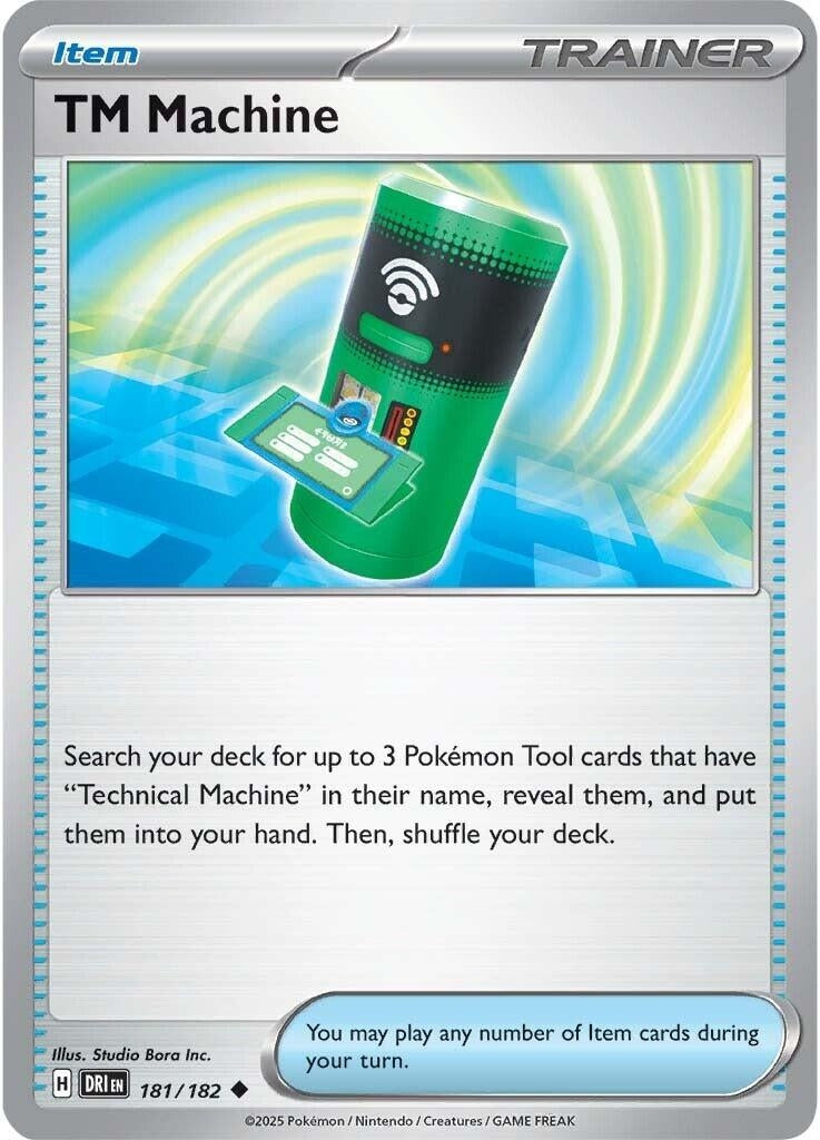 Image for TM Machine (181/182) [SV10: Destined Rivals] - Pokemon