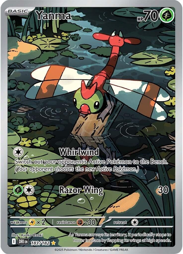 Image for Yanma (183/182) [SV10: Destined Rivals] - Pokemon