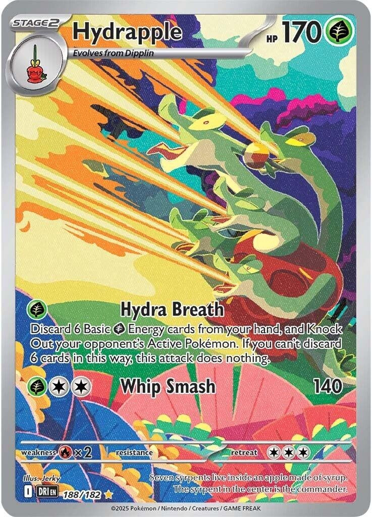Image for Hydrapple (188/182) [SV10: Destined Rivals] - Pokemon