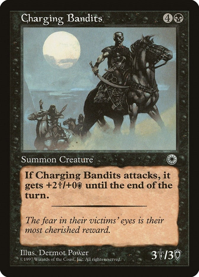 Image for Charging Bandits [Portal] - Magic: The Gathering