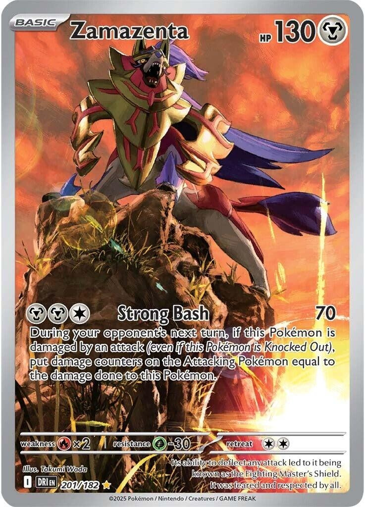 Image for Zamazenta (201/182) [SV10: Destined Rivals] - Pokemon