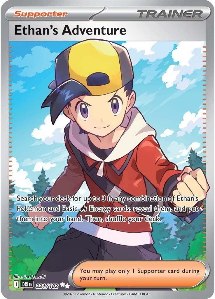 Image for Ethan's Adventure (221/182) [SV10: Destined Rivals] - Pokemon