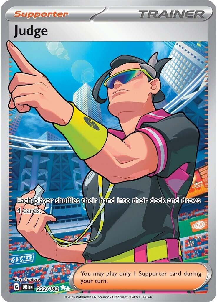 Image for Judge (222/182) [SV10: Destined Rivals] - Pokemon