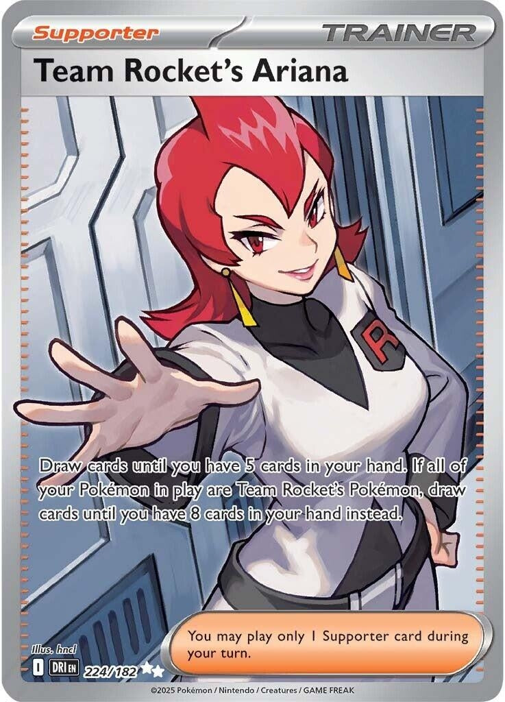 Image for Team Rocket's Ariana (224/182) [SV10: Destined Rivals] - Pokemon