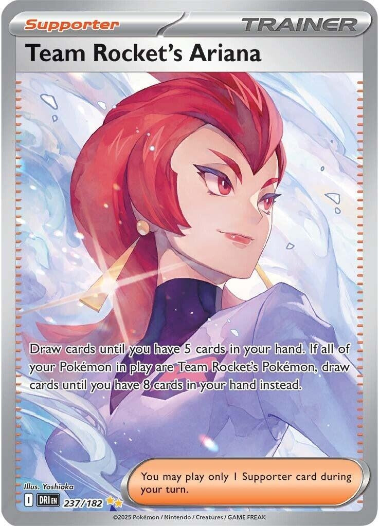 Image for Team Rocket's Ariana (237/182) [SV10: Destined Rivals] - Pokemon