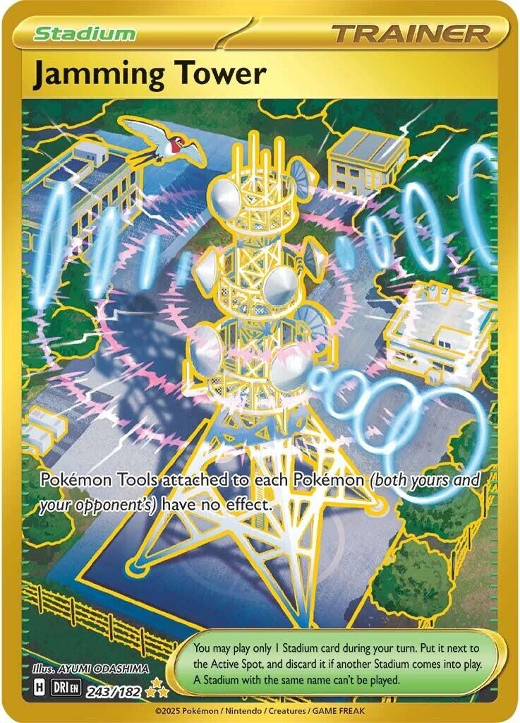Image for Jamming Tower (243/182) [SV10: Destined Rivals] - Pokemon