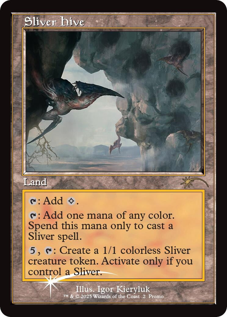 Image for Sliver Hive (Retro Frame) (2) [MagicFest Cards] - Magic: The Gathering