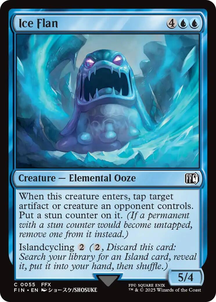 Image for Ice Flan (55) [FINAL FANTASY] - Magic: The Gathering