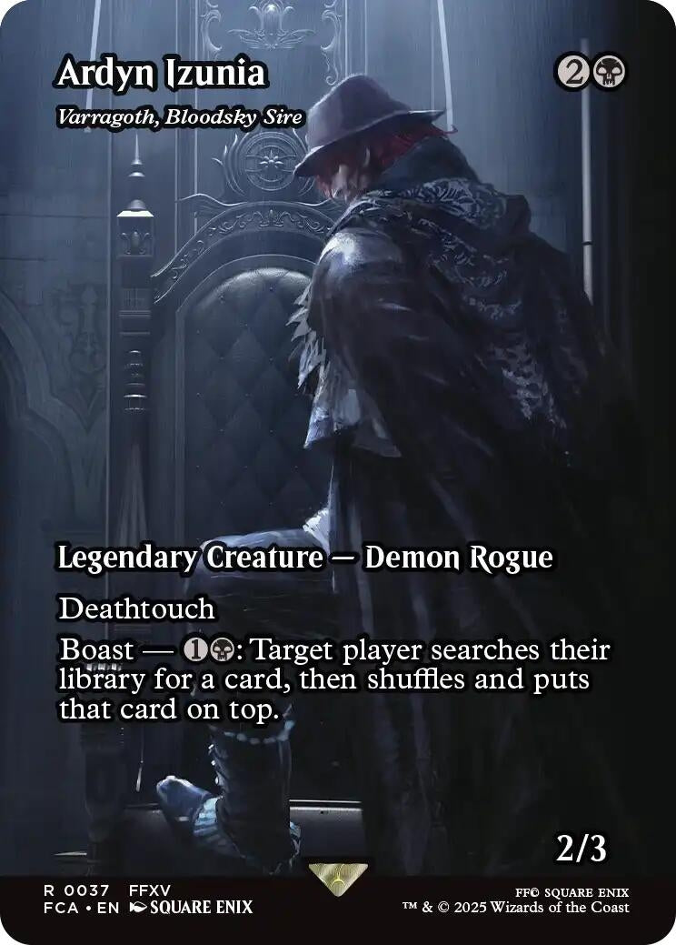 Image for Ardyn Izunia - Varragoth, Bloodsky Sire (Showcase) (37) [FINAL FANTASY: Through the Ages] - Magic: The Gathering