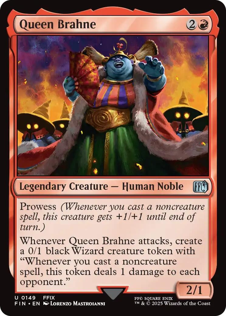 Image for Queen Brahne (149) [FINAL FANTASY] - Magic: The Gathering