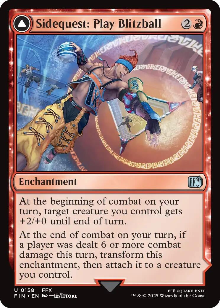 Image for Sidequest: Play Blitzball (158) [FINAL FANTASY] - Magic: The Gathering